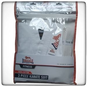 Lonsdale 3 Piece Karate Suit- Age 9-10